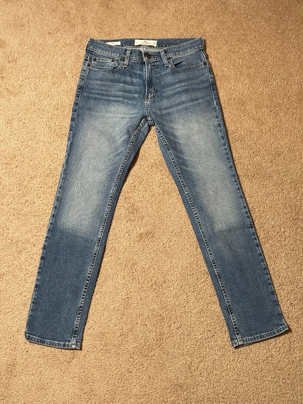 Hollister 30x30 Epic Flex Skinny Fit Blue Denim Jeans